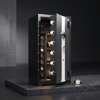 ArgentVault Geneva Tall Winder Safe — Studio Shot