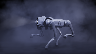 Shopify Collective-Unitree Go2 Pro AI Quadruped Robot Dog 4D LiDAR