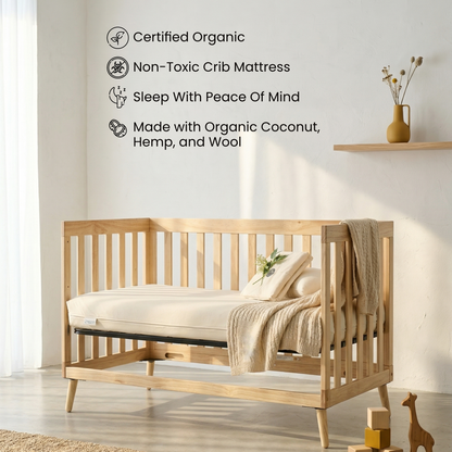 The Snooze Nest - Organic Crib Mattress