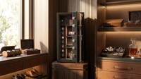 ArgentVault Geneva Tall Winder Safe — Lifestyle