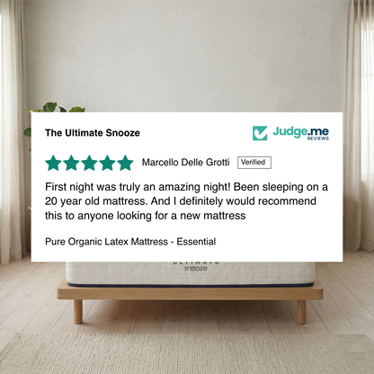 Pure Organic Latex Mattress | Firm